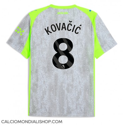 Maglie da calcio Manchester City Mateo Kovacic #8 Terza Maglia 2025-26 Manica Corta Maglie da calcio Manchester City Mateo Kovacic #8 Terza Maglia 2025-26 Manica Corta